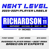 2023 fantasy football draft board labels updated