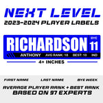NEXT-LEVEL Player Labels