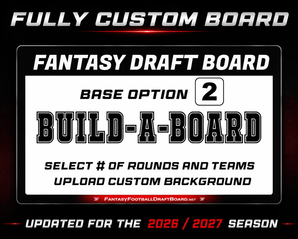 Build-a-Board #2 (fully custom fantasy football draft board)