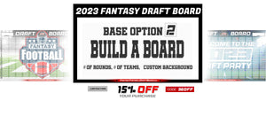 diy fantasy football draft board