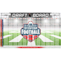 2025 Fantasy Football Draft Board + Labels | Offline Fantasy Draft Kit – 360 Fantasy Football ...