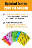 Save The Draft 2019 Draft Board and Player Label Kit - 2022 Fantasy Draft Board Kit