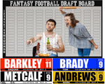 Angry Wife - Hall of Fame - 2022 Fantasy Draft Board Kit