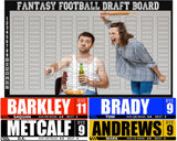 Angry Wife - Hall of Fame - 2022 Fantasy Draft Board Kit