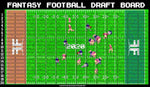 Retro Techmo - Hall of Fame - 2022 Fantasy Draft Board Kit